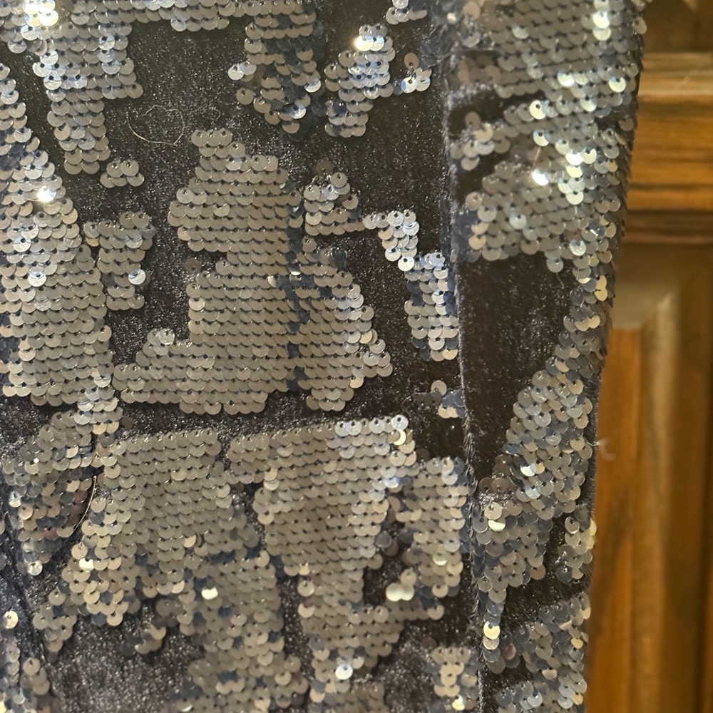 Anthropologie Sequin Drawstring Jogger Pants | Statement - Picture 10 of 10